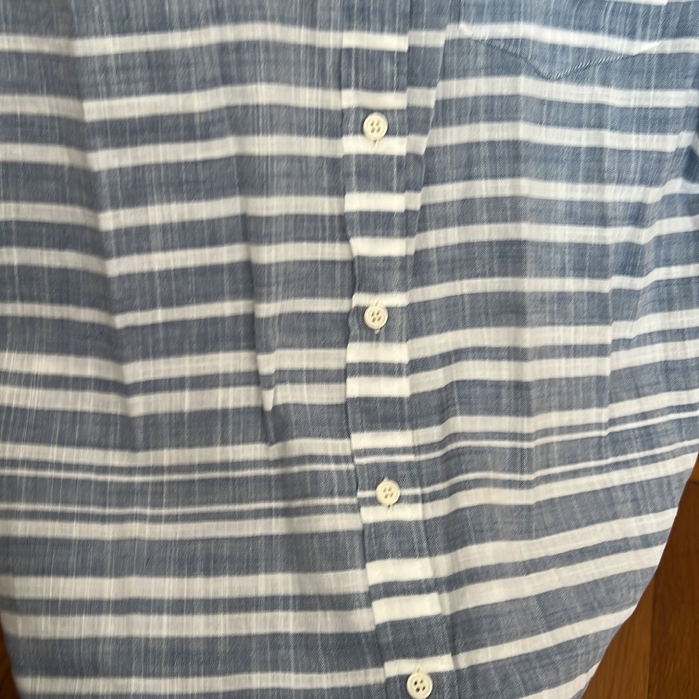 J. Crew Striped Button Down - Picture 3 of 4